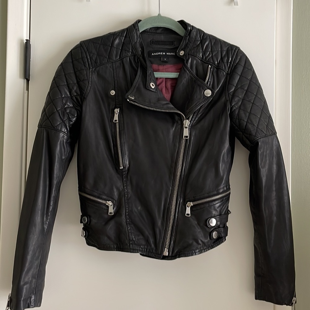 Andrew Marc Leather Jacket